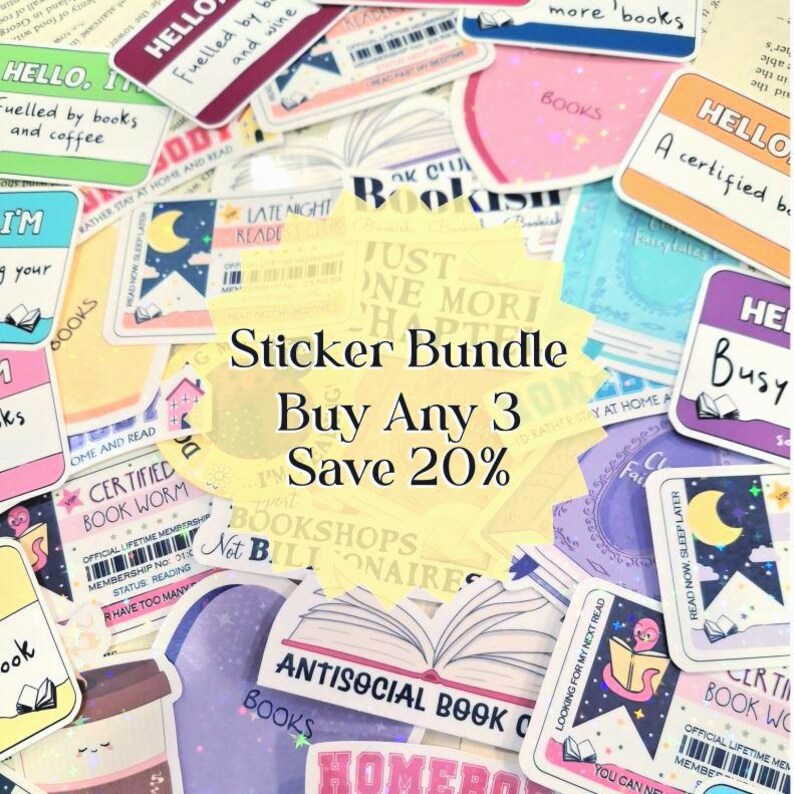 Certified Bookworm Membership Card - Bookish Holographic Vinyl Sticker