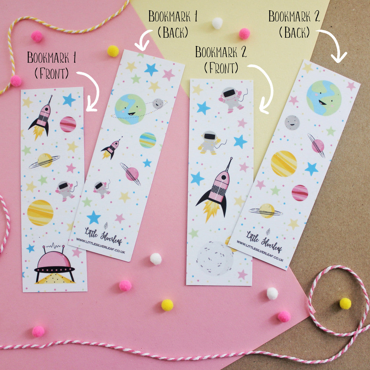 Set of Bookmarks for Gift