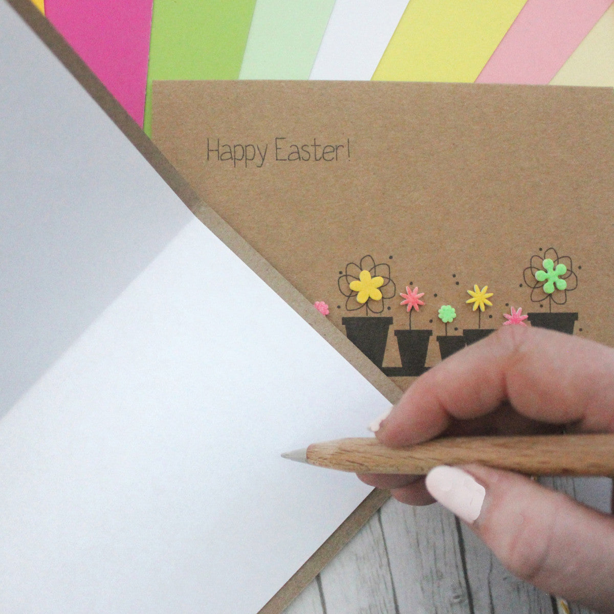Cute Happy Easter Card