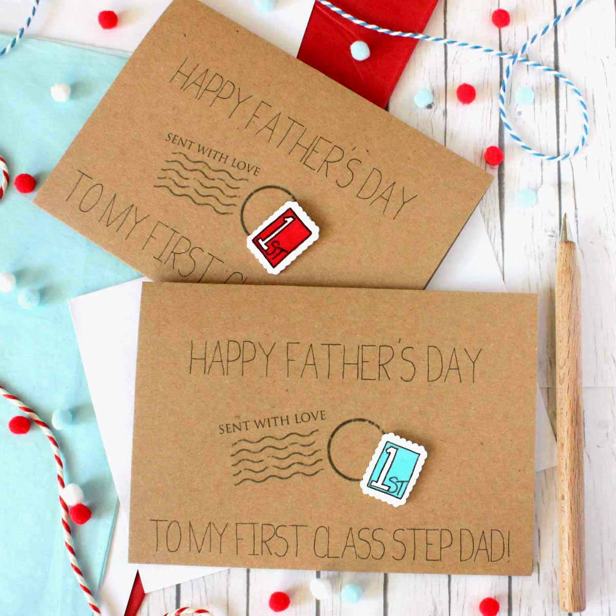 Father's Day Card for Step Dad