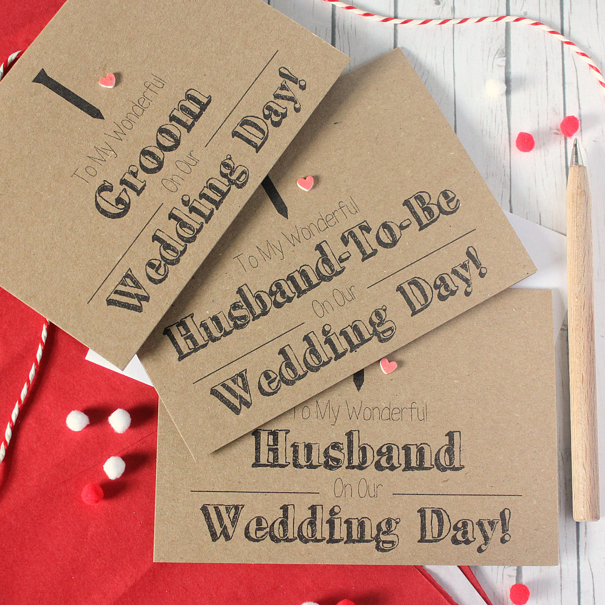 Handmade Wedding Card. Groom Card. Groom Wedding Card. Black Tie Card. Wedding Card for Groom. Wedding Day Card for Groom.