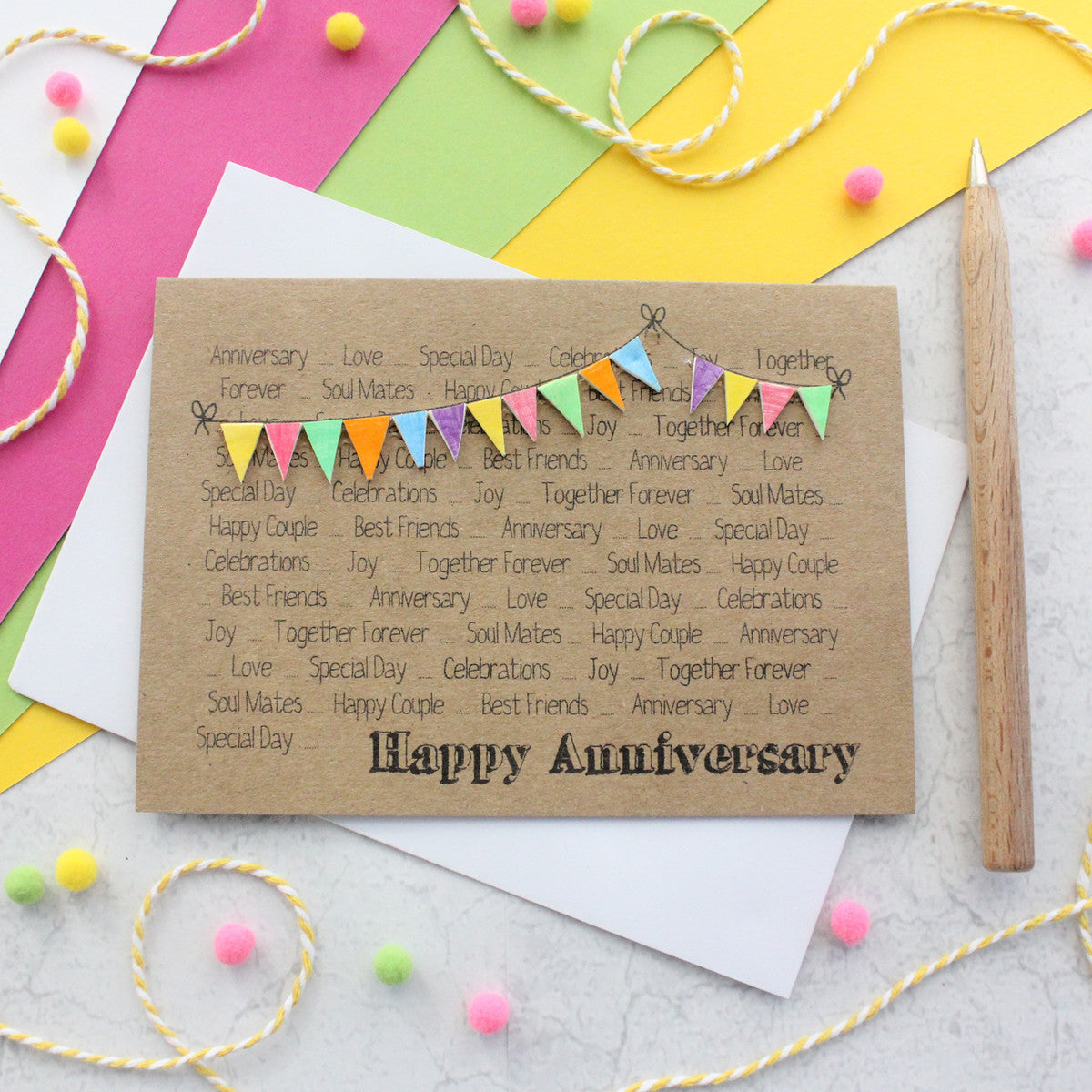 4th Anniversary Card