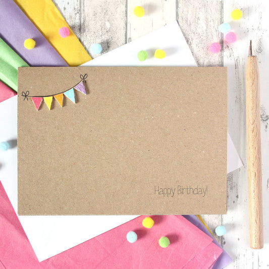 Personalised Happy Birthday Card