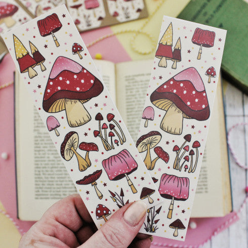 Fairytale Magical Mushroom Bookmarks - Set of 2