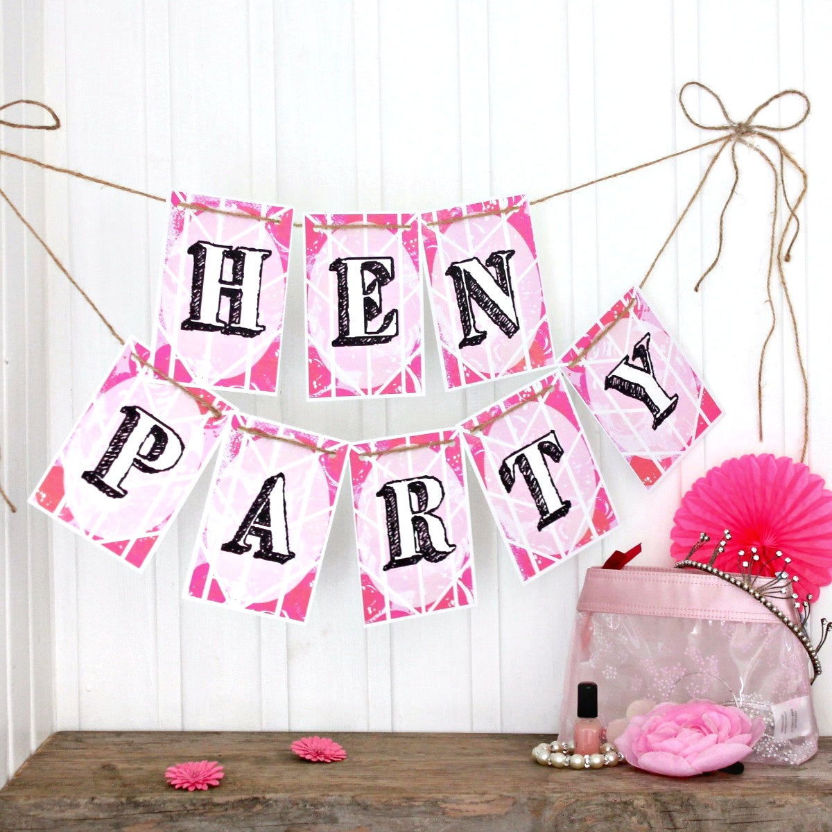 Hen Party Bright Bunting