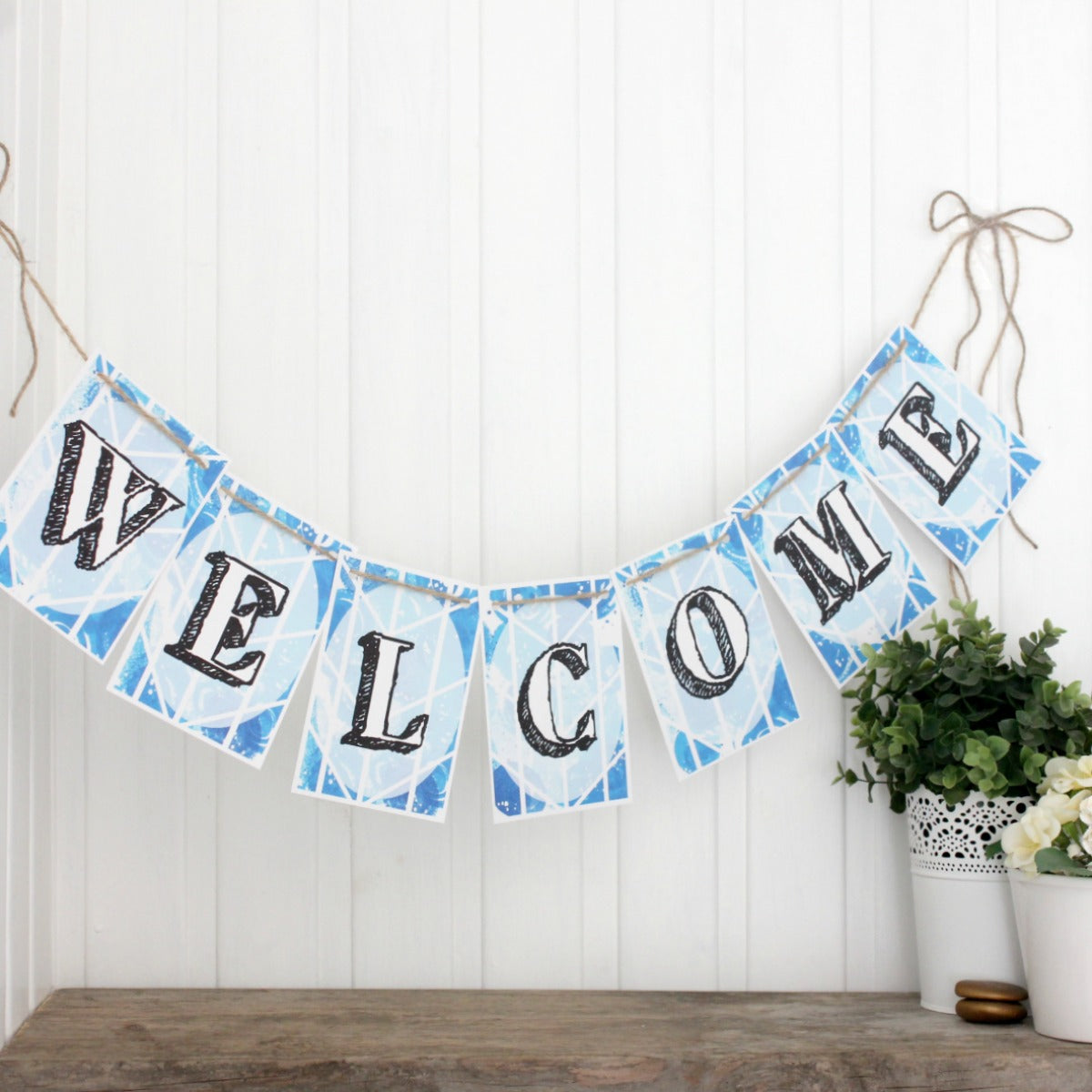 Welcome Bright Bunting