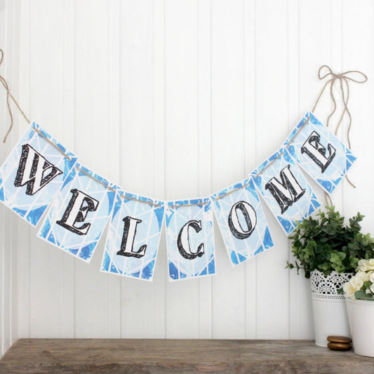 Welcome Bright Bunting