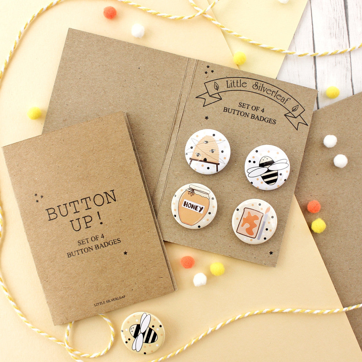 Honey Bee Badges
