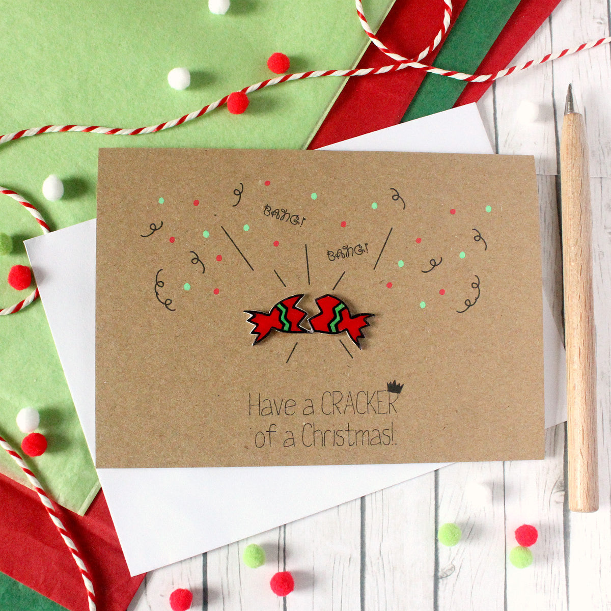Handmade Christmas Card. Christmas Card. Xmas Card. Holiday Card. Christmas Cards. Christmas Cracker. Cracker. Christmas. Xmas Card. Cards.
