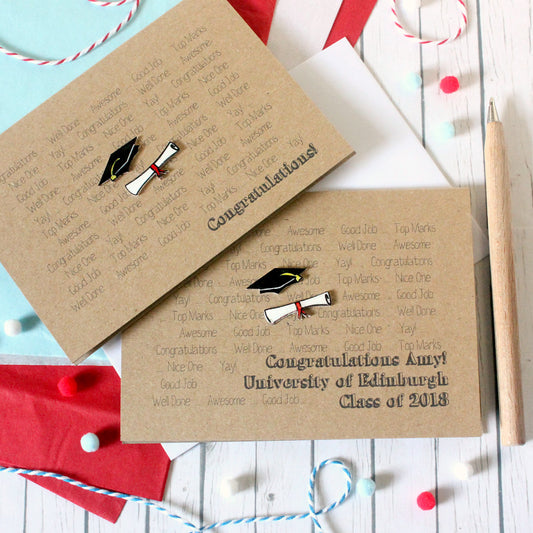 Graduation Card. Graduation Congratulations Card. Graduation. Graduation Gift. Congratulations Card. Exams Congratulations. Exams Card. Yay