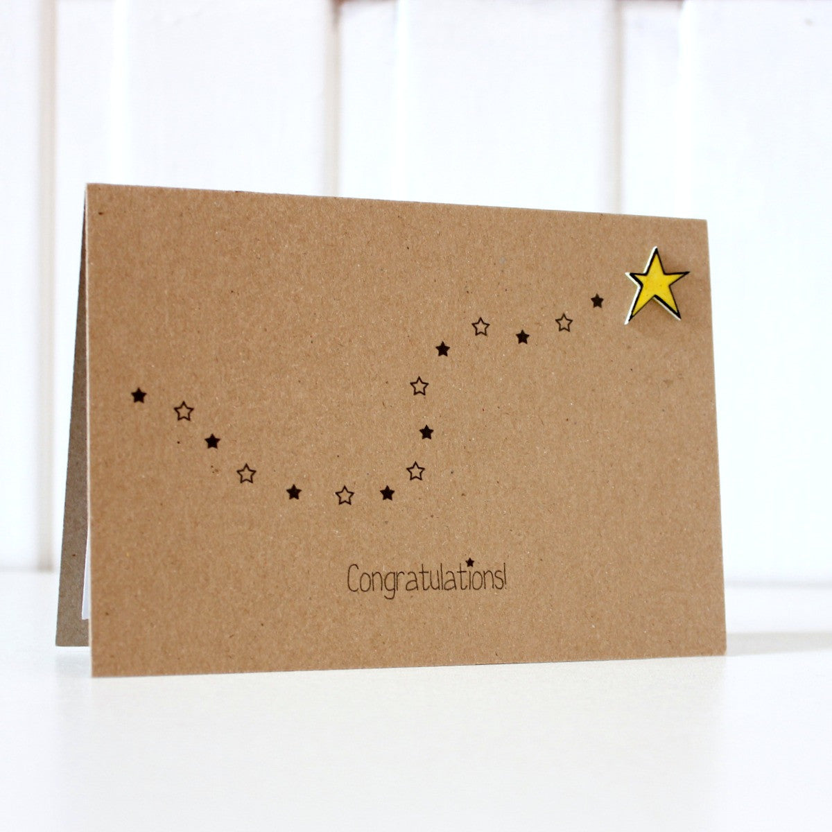 Congratulations Card. Handmade Congratulations Card. Congratulations. Well Done Card. Exam Congratulations Card. You're a Star Card. Star