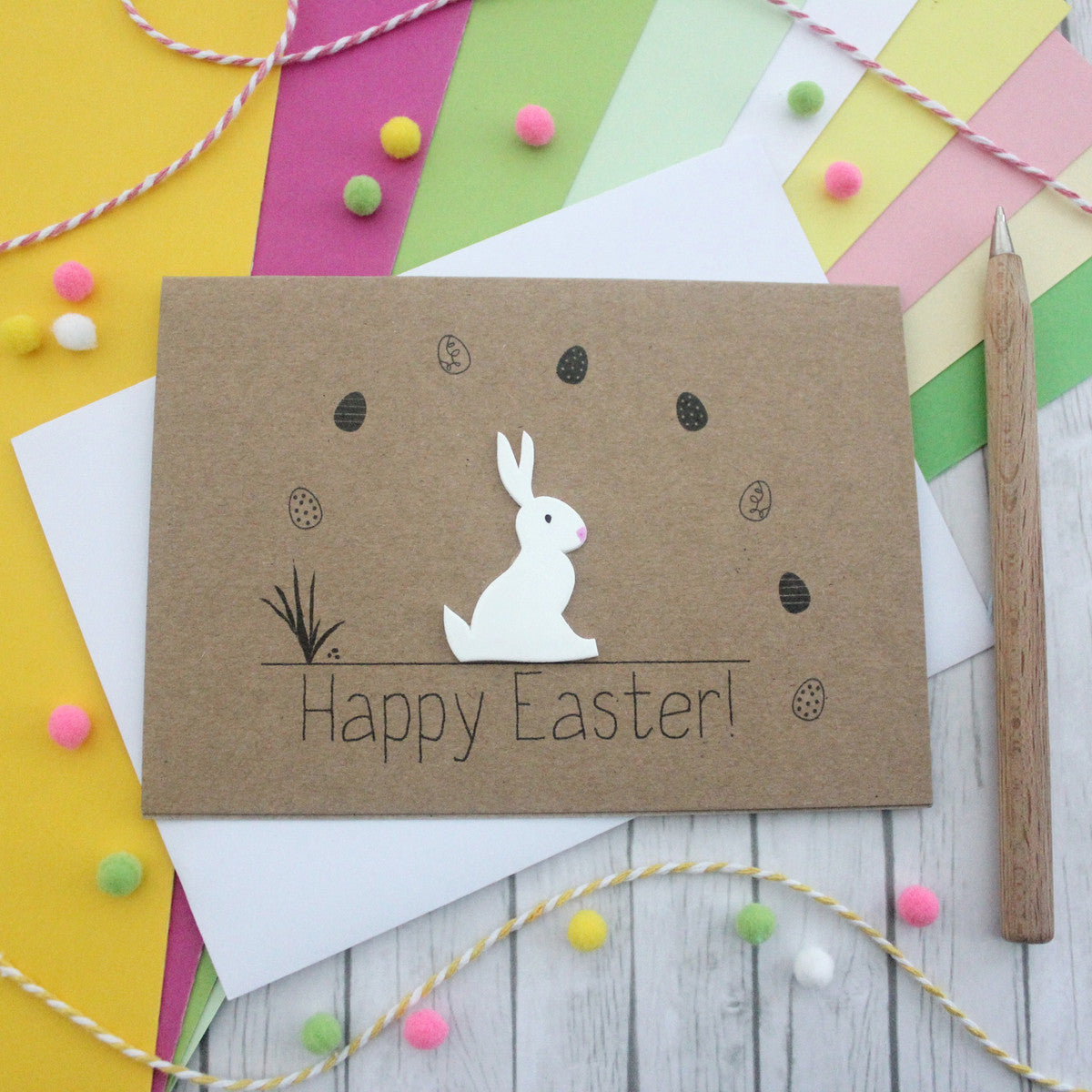 Happy Easter! - Easter Bunny Card