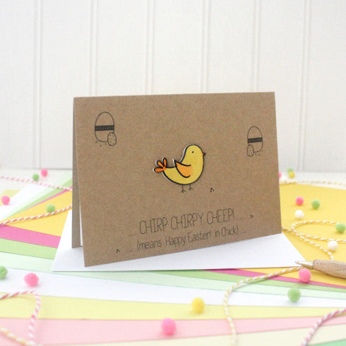 Happy Easter! - Easter Chick Card