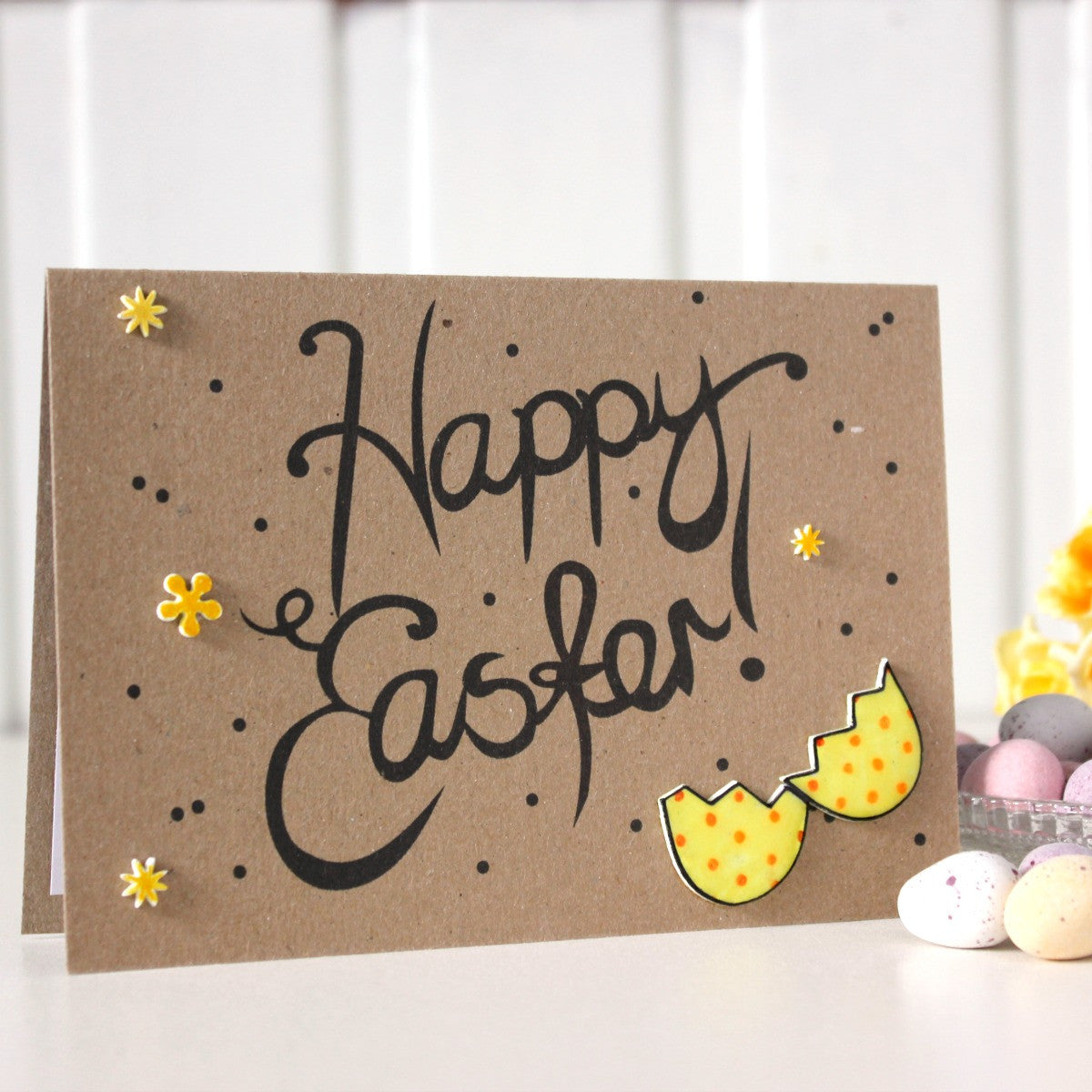 Easter Egg Card. Handmade Easter Card. Happy Easter. Easter Cards. Cards for Easter. Cute Easter Card. Easter Egg. Little Silverleaf Cards