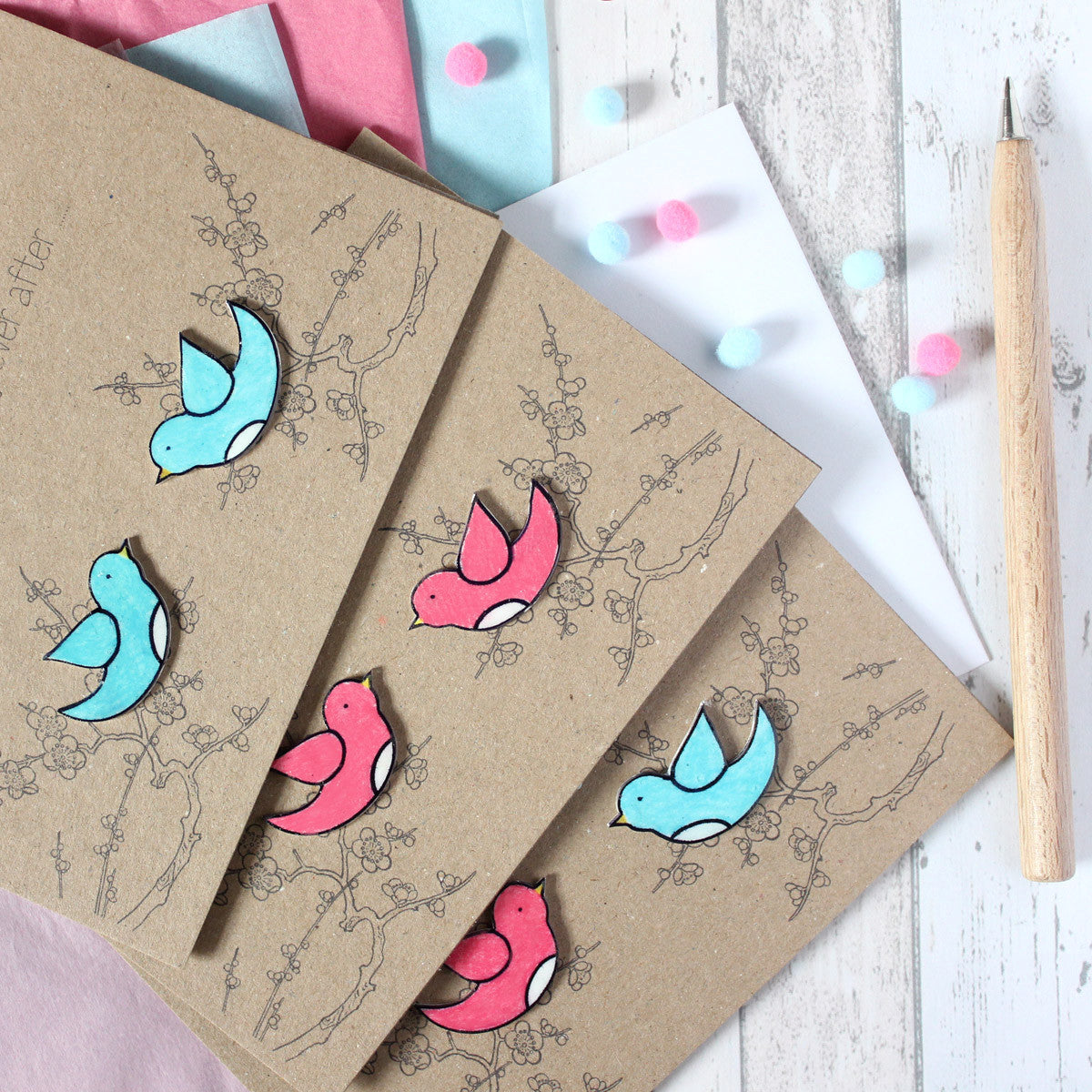 Love Birds Happy Ever After Card