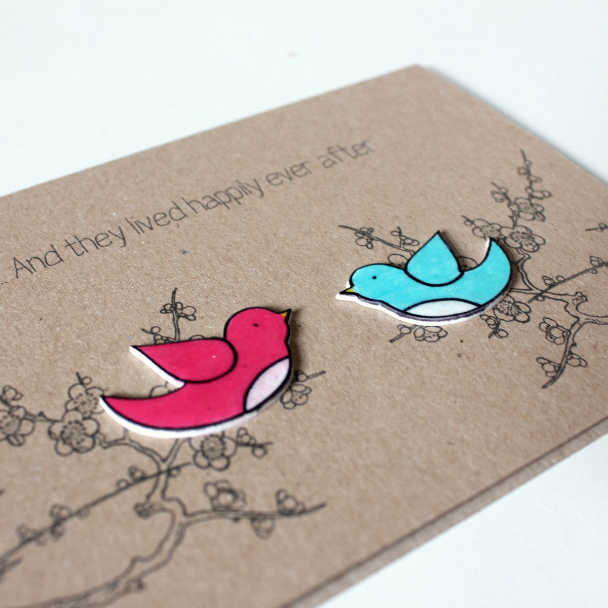 Happily Ever After Love Birds Card