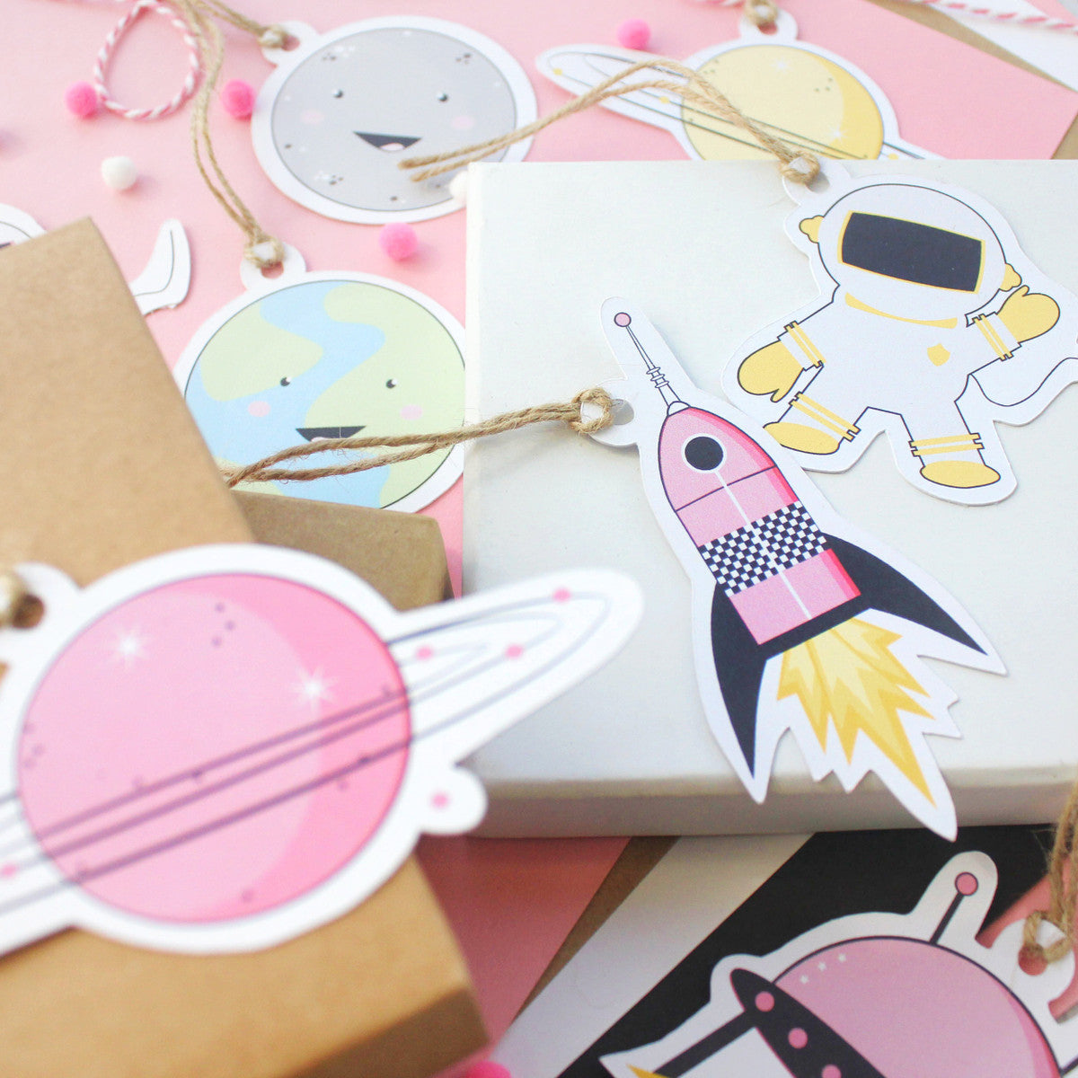 Space Gift Tags