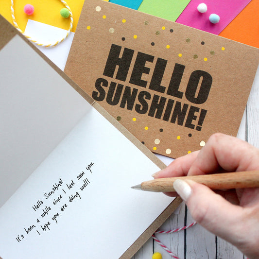 Hello Sunshine Hello Card