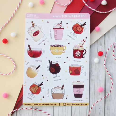 Cosy Winter Warmers Sticker Sheet