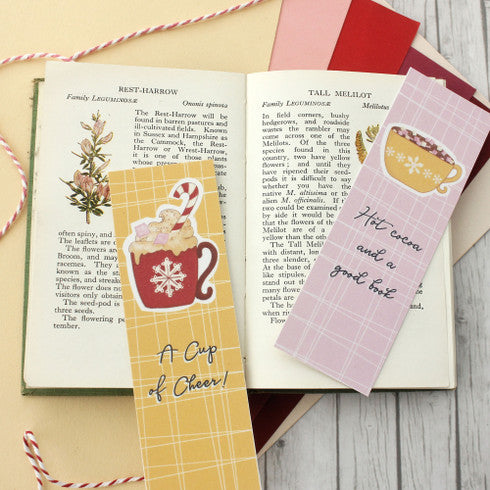 Winter Warmer Bookmarks - Set of 2