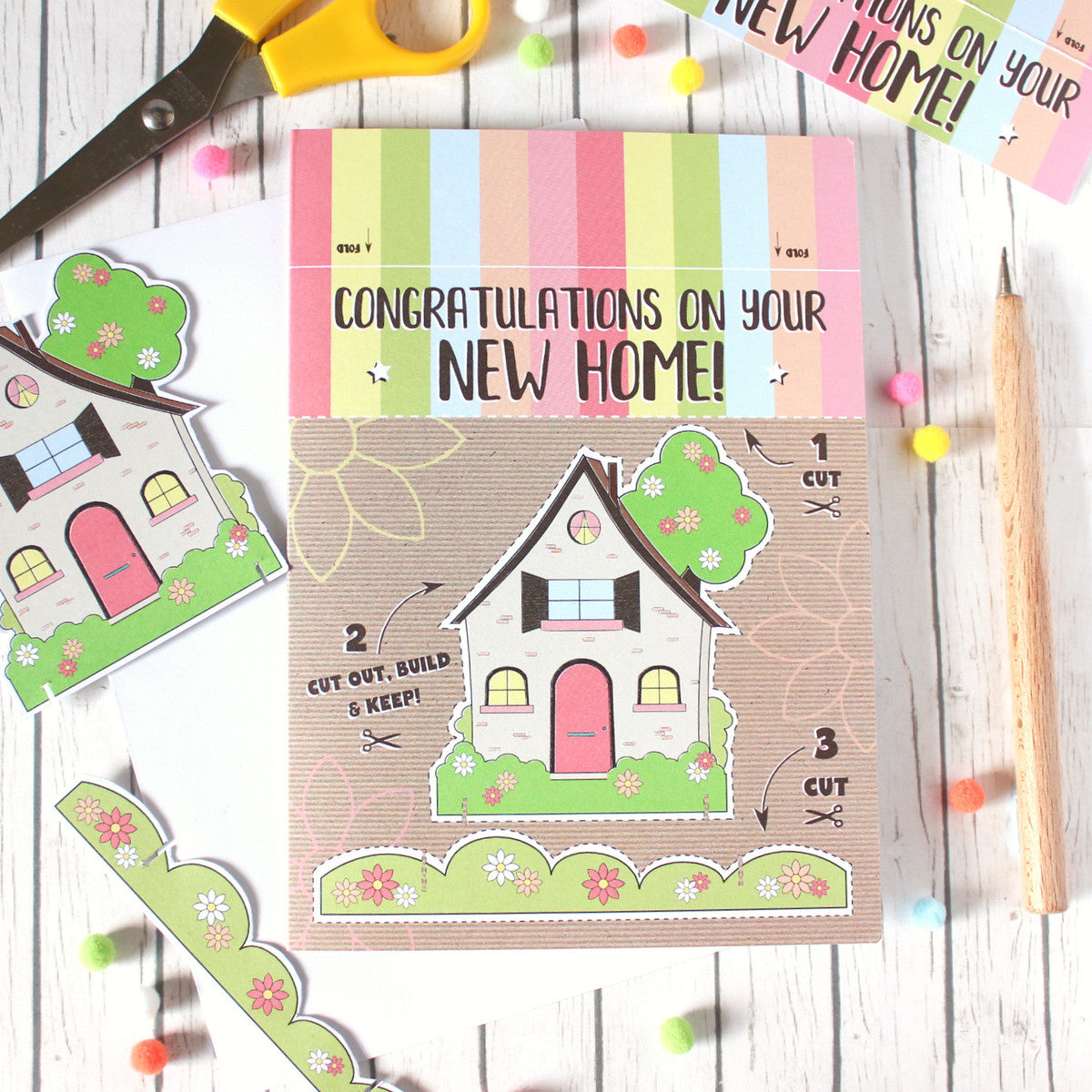 Cut Out and Keep New Home Card