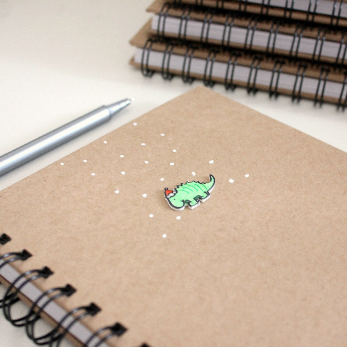 Christmas Planner. Christmas Dinosaur A5 Notebook. A5 Notebook. A5 Christmas Organiser. Christmas Dinosaur. Lined Christmas Notebook. Dino