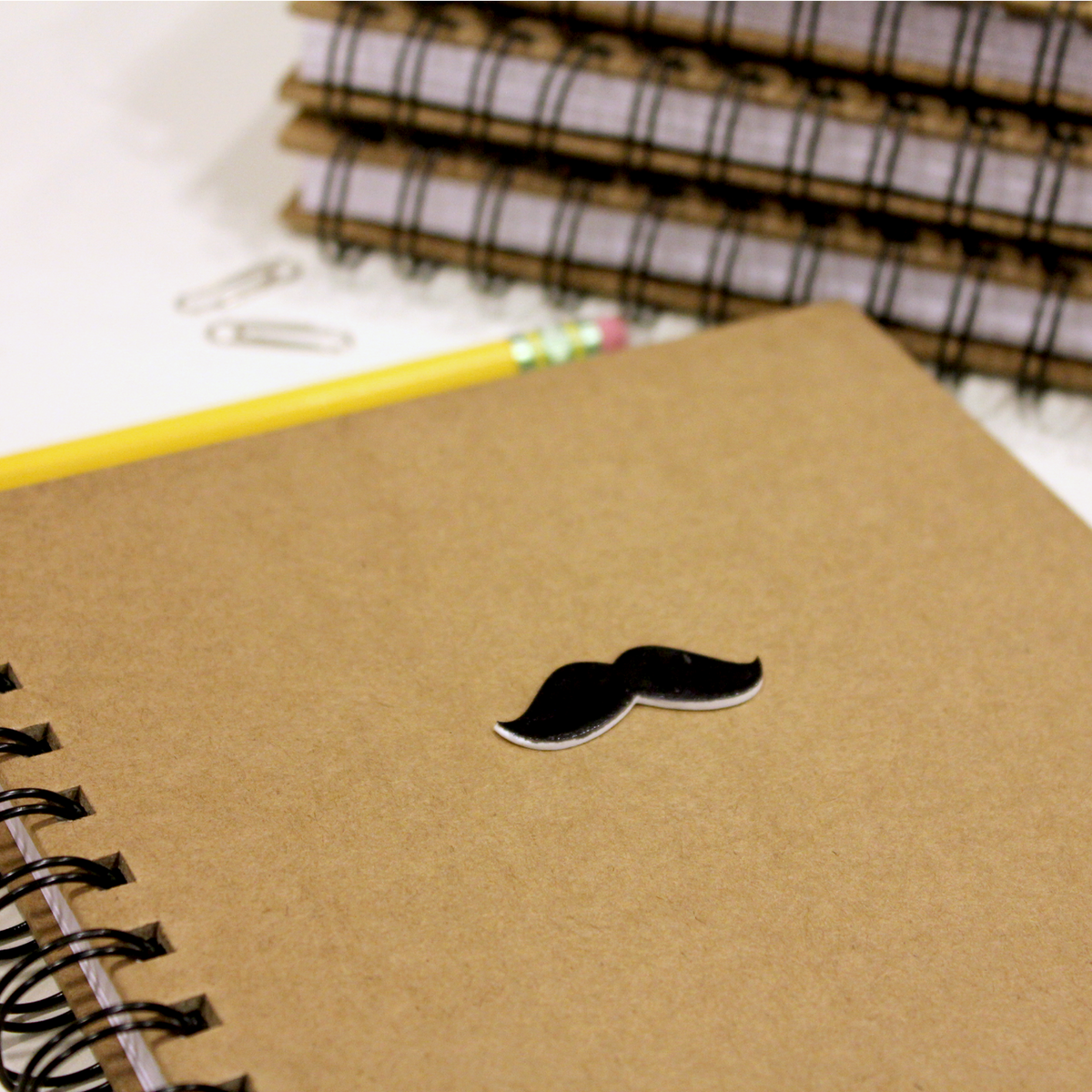 Movember. Mustache A5 Notebook. Moustache A5 Notebook. Lined Notebook. Spiral Notebook. Boyfriend Notebook. Hipster Notebook. Mustache.