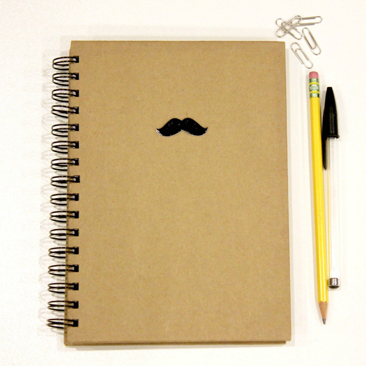 Movember. Mustache A5 Notebook. Moustache A5 Notebook. Lined Notebook. Spiral Notebook. Boyfriend Notebook. Hipster Notebook. Mustache.