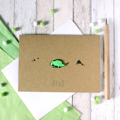 RAWR! Dinosaur Card