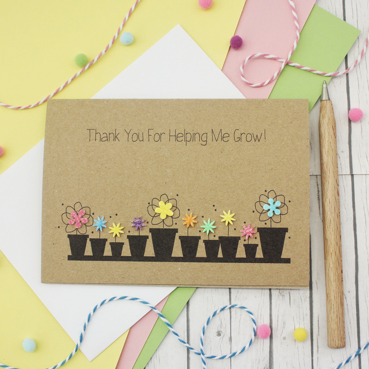 Thank You Teacher Card
