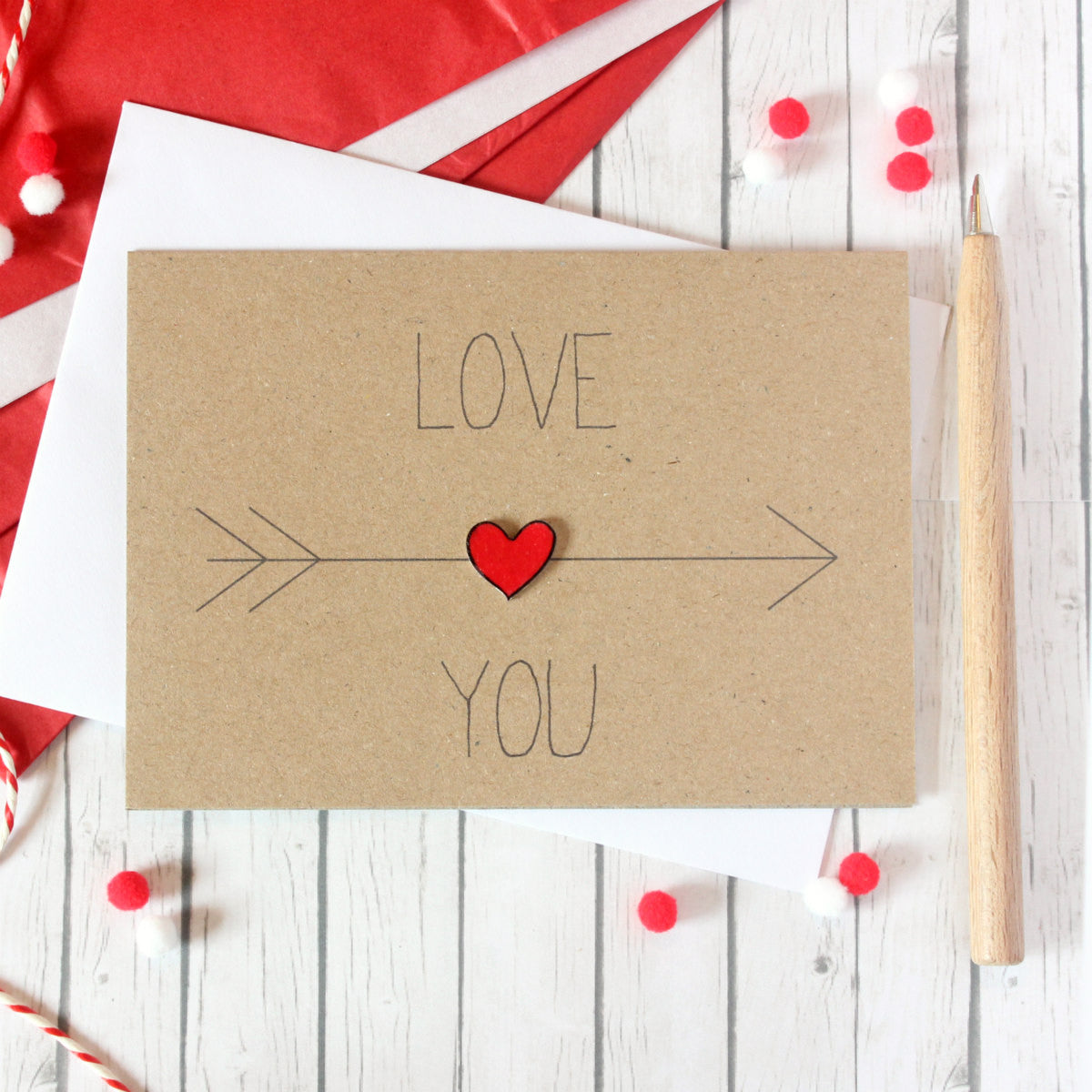 Love You Valentine's Day Card