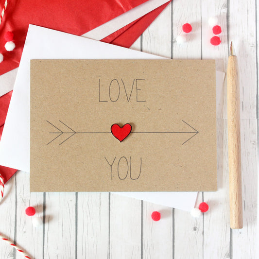Love You Valentine's Day Card