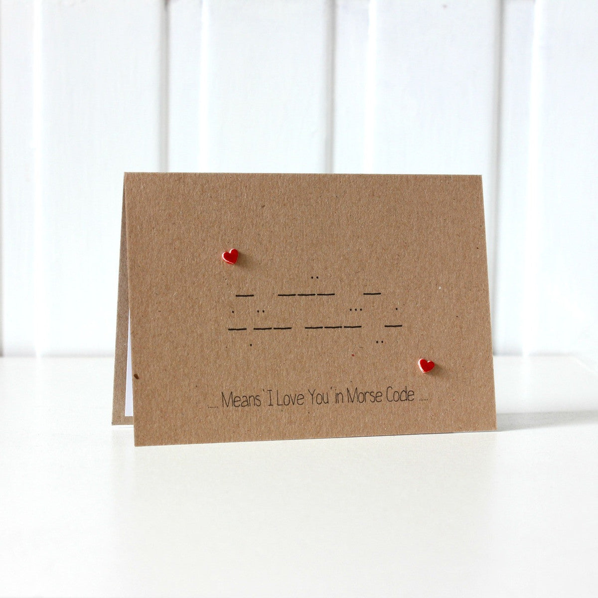 Morse Code Card