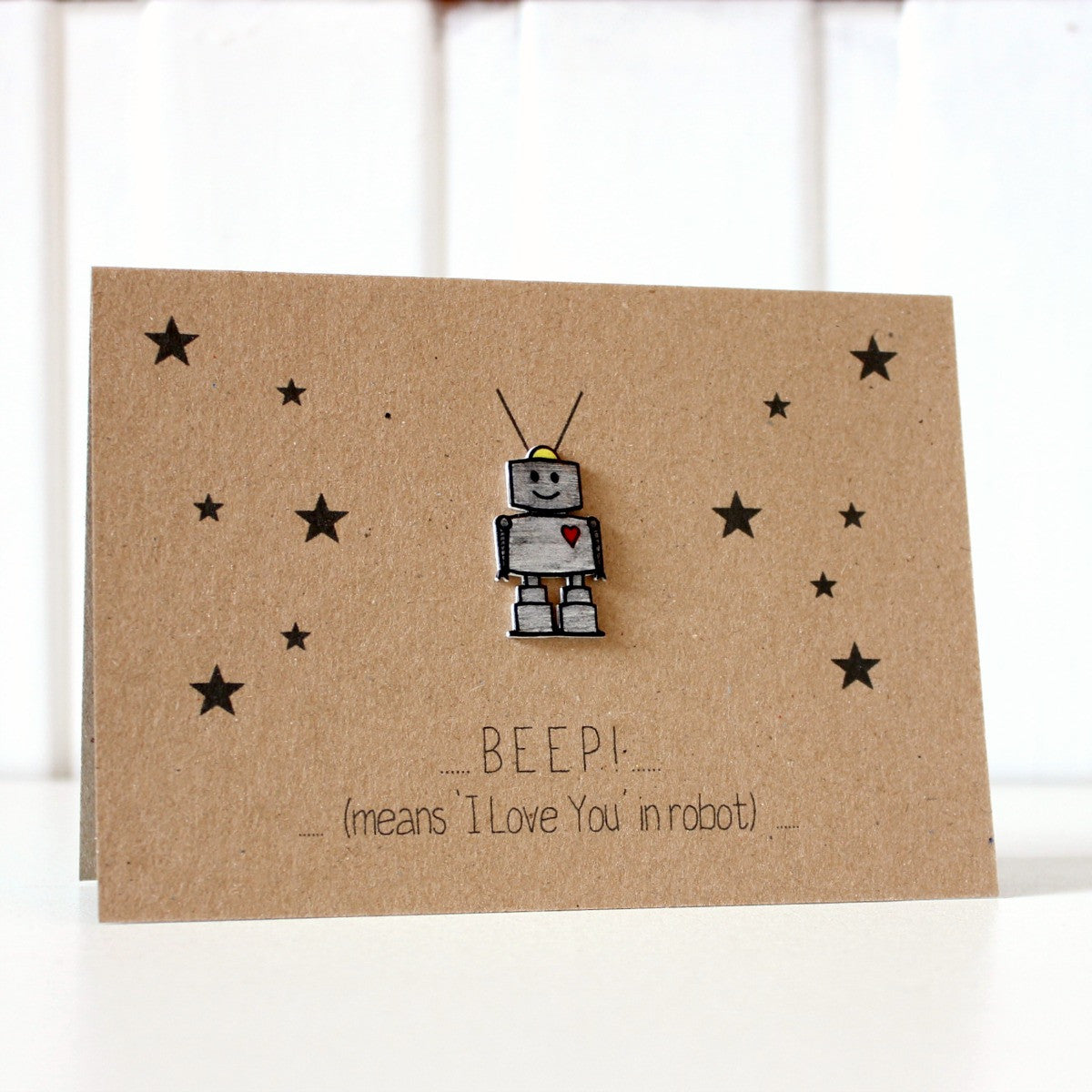 Robot. Anniversary Card. Robot Anniversary Card. Engagement Card. Funny Love You Card. Funny Love Card. Robot Card. I Love You. Geek Card