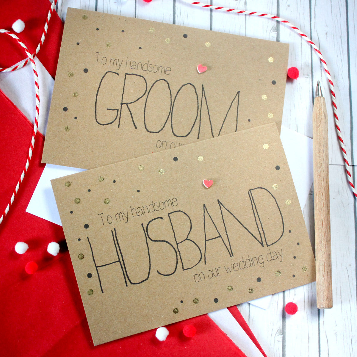 Groom Wedding Card