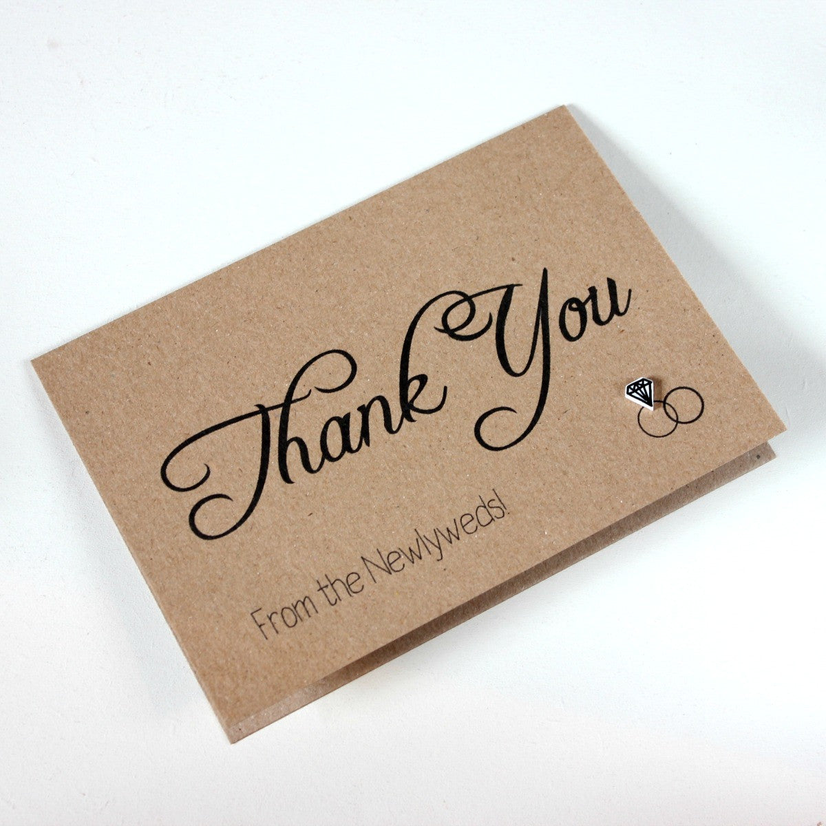 Thank You Card. Wedding Thank You Card. Thank You Rings Card. Thanks Card. Wedding Card. Wedding Cards. Wedding Thank You Cards. Handmade