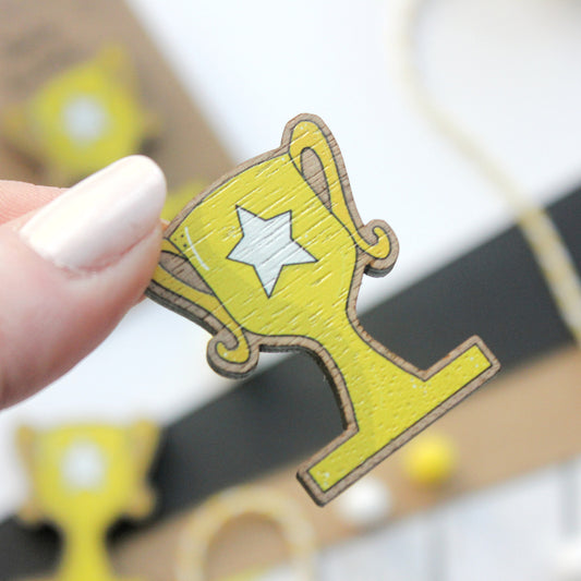 Cute Trophy Badge