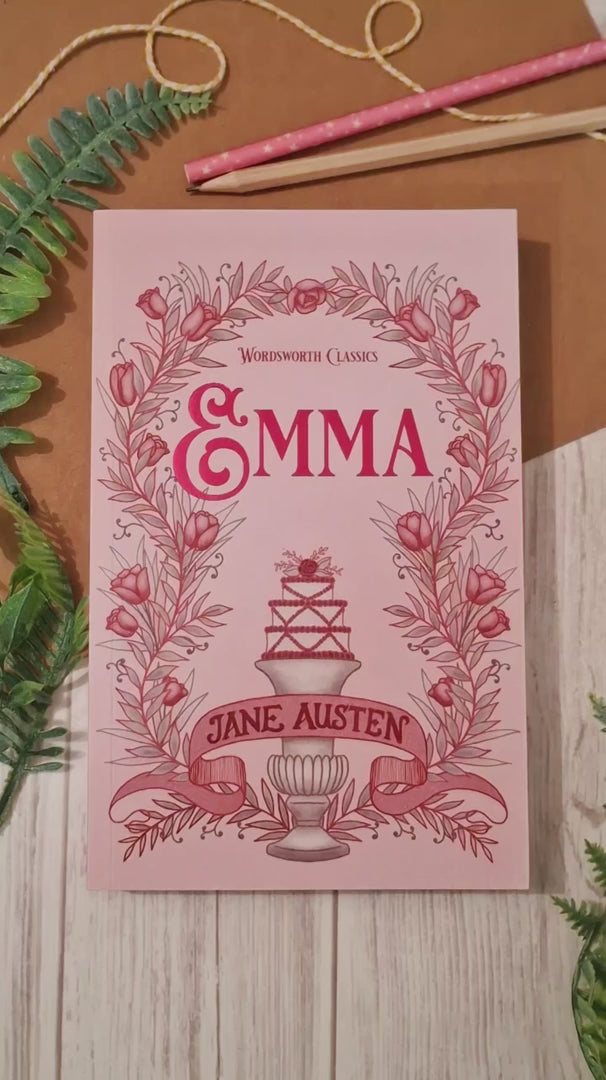 A short video of the Sweet Cherry Pie acrylic bookmark with tassel being taken out of its packaging, shown close to the camera to reveal the detailed cherries illustrated artwork, then used to mark a page in a book.
